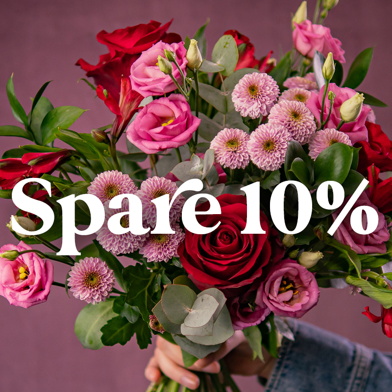 Spare 10% auf Deine nchste Blumenbestellung